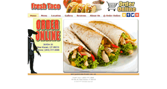 Desktop Screenshot of newhavenfreshtaco.com